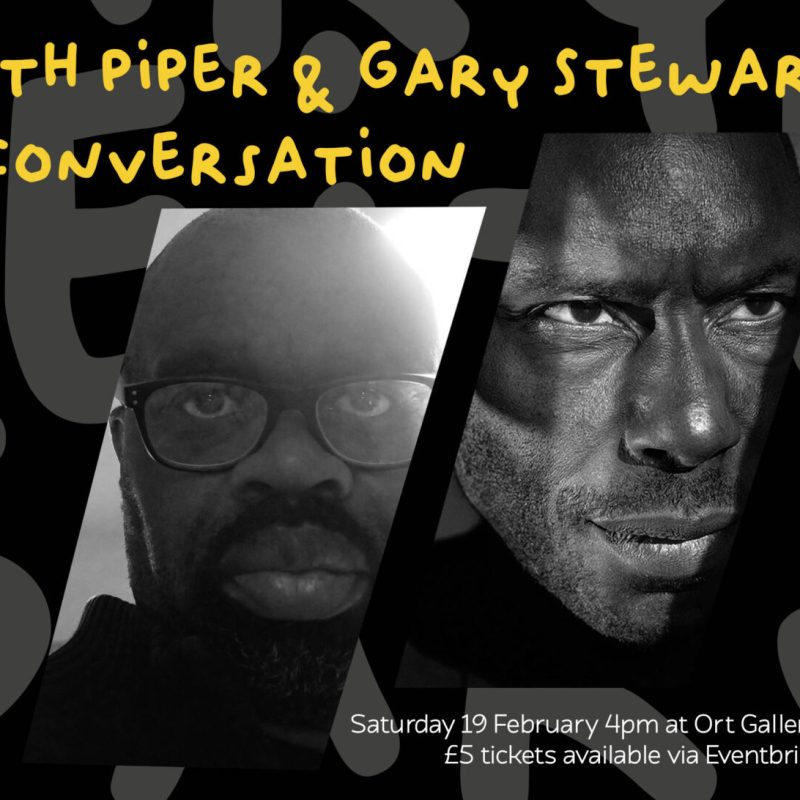Keith Piper and Gary Stewart in conversation